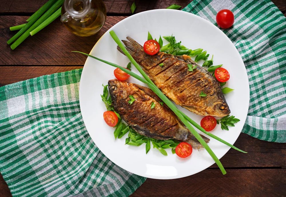 Pescado a la Parrilla con Hierbas